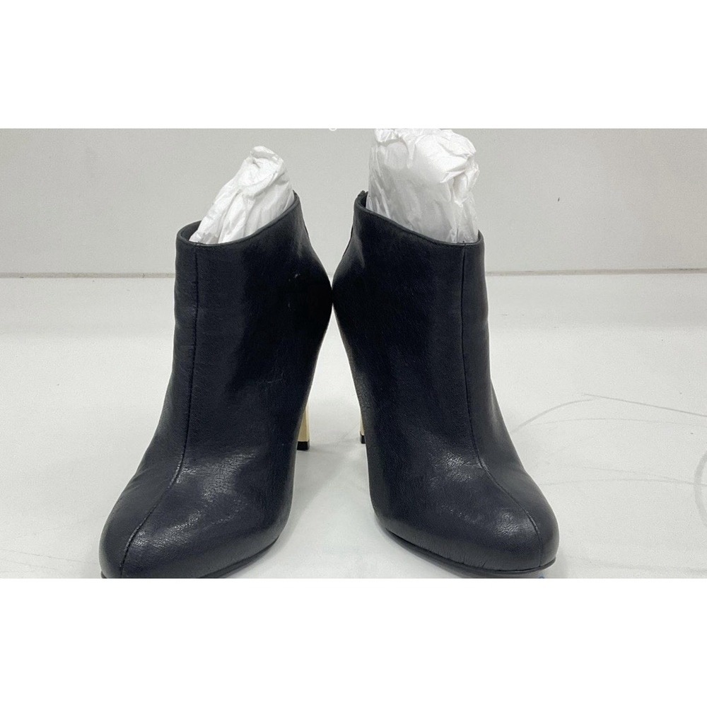 Women's New black Tory Burch booties shoes Leather Booties Size 8 - Picture 2 of 8